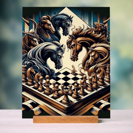 Le jeu des chevaliers - les échecs rencontre l'ima (Neutre)
