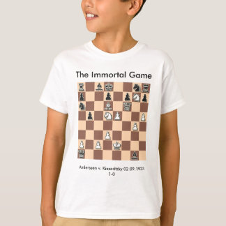 Le jeu immortel badine le T-shirt
