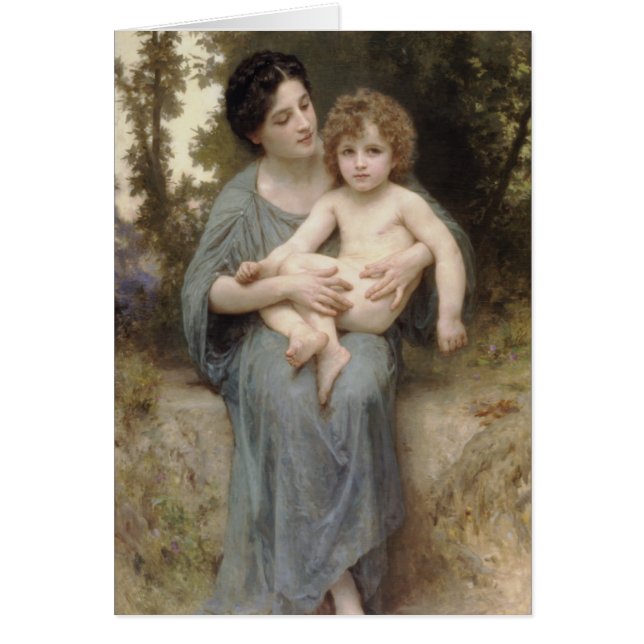 Le Jeune Frère (petit frère) Bouguereau (Devant)