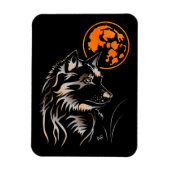 Le jeune Loup Premium Flexi Magnet (Vertical)