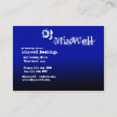 Le jockey de disque DJ Party matraquant le carte (Dos)