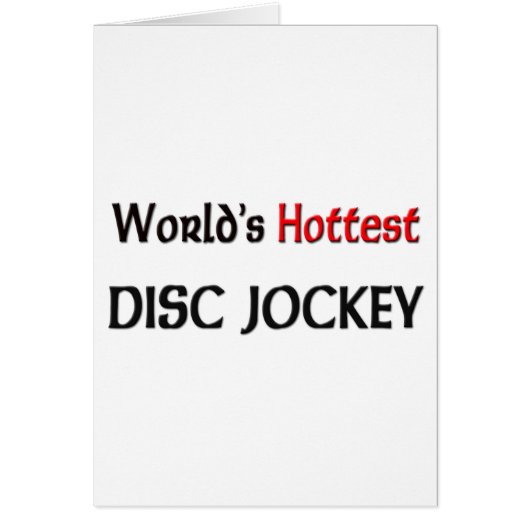 Le jockey de disque le plus chaud des mondes (Devant)
