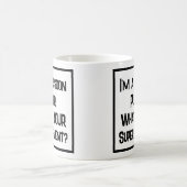 Le joueur de baston Super Talent. Café Mug (Centre)