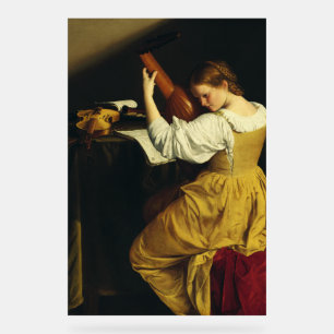 Le Joueur de Luth par Orazio Gentileschi Art