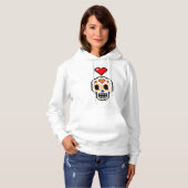 Le jour à 8 bits des femmes du sweat - shirt à (Devant entier)