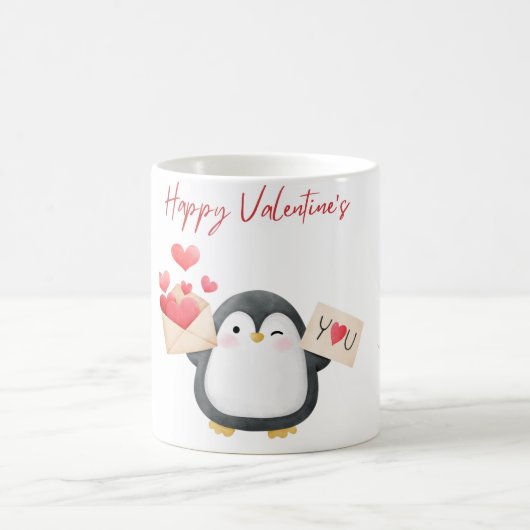 Le jour de la Saint-Valentin, la tasse murmure une (Centre)