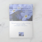 Le jour de mère - carte de voeux de Bluettes (Intérieur)