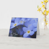 Le jour de mère - carte de voeux de Bluettes (Fleur jaune)