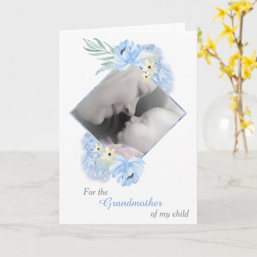 Le jour de mère de modèle photo de la grand-mère (Fleur jaune)