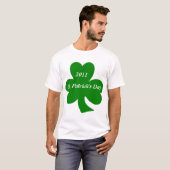 Le jour de St Patrick, T-shirt 2011 (Devant entier)