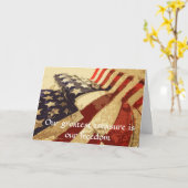 Le jour de vétéran notre plus grande carte de (Fleur jaune)