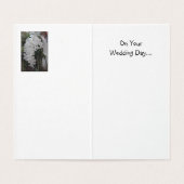 Le jour de votre mariage - Orchidées blanches (Inside Unfolded)