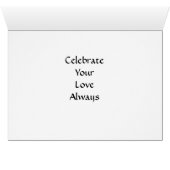 LE JOUR DU MARIAGE DE NOTRE NEPHEW (Intérieur Horizontal (Bas))