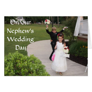 LE JOUR DU MARIAGE DE NOTRE NEPHEW