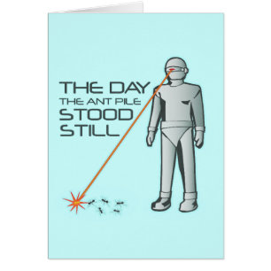 Le jour où la pile de fourmi se tenait toujours