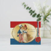 Le jour où nous célébrons 4 juillet cartes (Debout devant)