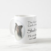 Le jour Shelties étaient tasse créée (Devant gauche)