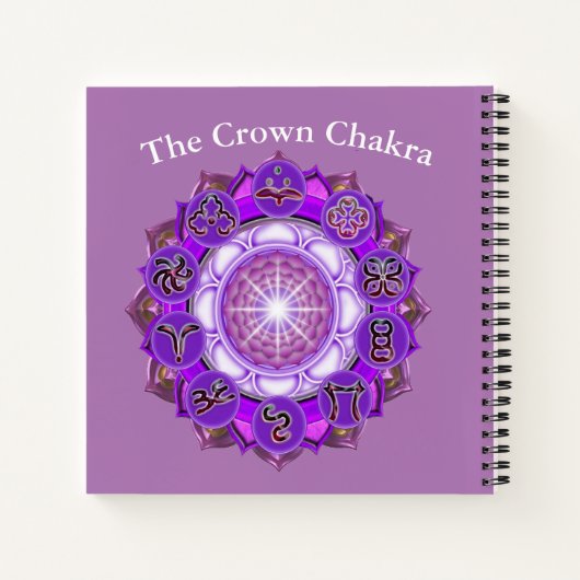 Le Journal de Doodle du Chakra de la Couronne (Dos)