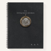 Le Journal de l'Antiquaire | Cahier Obsidienne (Devant)