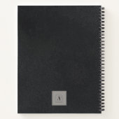 Le Journal de l'Antiquaire | Cahier Obsidienne (Dos)