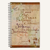 Le journal Fruit of the Spirit (Recto)