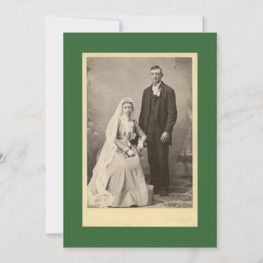 Le joyeux Faire-part de mariage en couple (Devant)