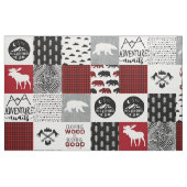 Le joyeux tissu de camper (Fat Quarter)