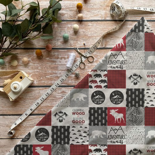 Le joyeux tissu de camper