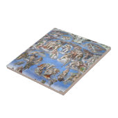 Le jugement Dernier, Chapelle Sixtine - carreaux e (Côté)