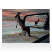 Le Kangaroo Seaside Retrouve Illusion Art. (Intérieur Horizontal (Haut))