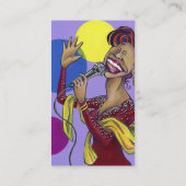 LE KARAOKE CHANTENT LE CARTE DE VISITE DE DIVA DE (Dos)