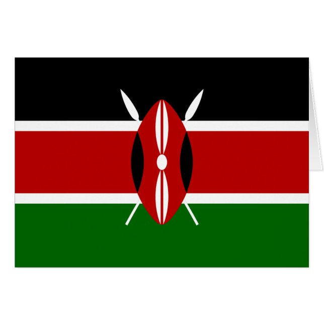 le Kenya (Devant horizontal)
