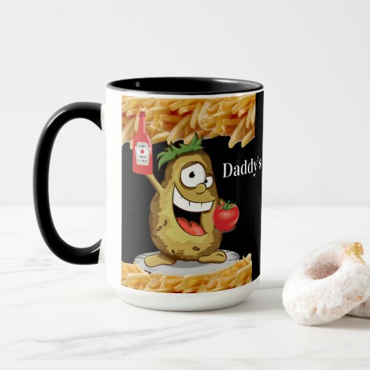 Le Ketchup Time Mug de papa (Avec donut)
