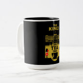 Le Kings Tea Royal Coronation Grande Mug de café (Devant gauche)