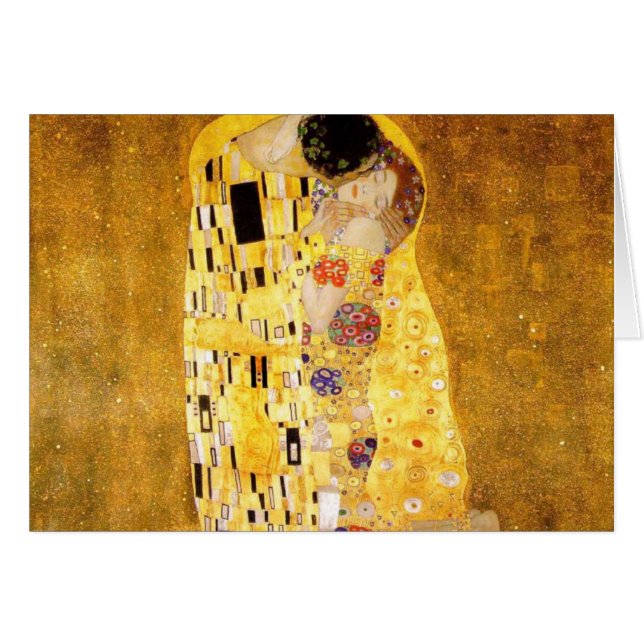 Le Kiss Gustav Klimt (Devant horizontal)