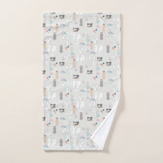 Le kit de serviettes de bain design (Serviette à main)