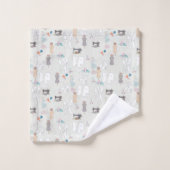 Le kit de serviettes de bain design (Gant de toilette)