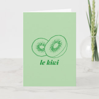le kiwi kaart