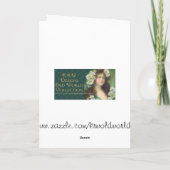 Le KRW costume la carte vierge de note de (Dos)