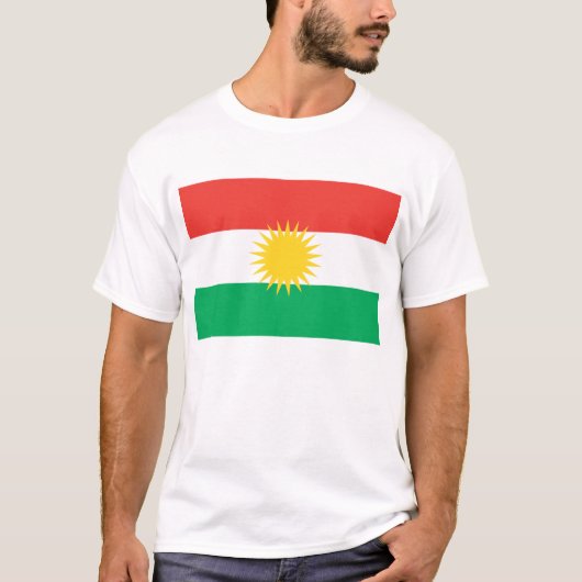 Le Kurdistan marque le T-shirt (Devant)
