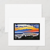 Le lac de l'Ozarks Invitation (Devant / Derrière)