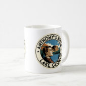 Le lac George Mug avec le nez d'Anthony drôle (Devant droit)