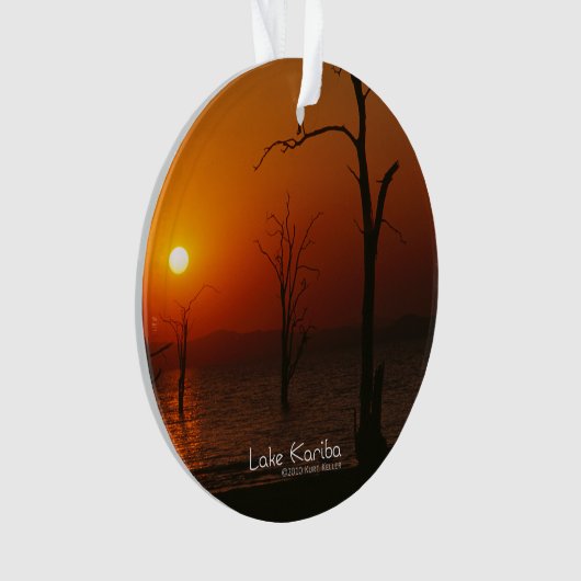 Le lac Kariba (devant)