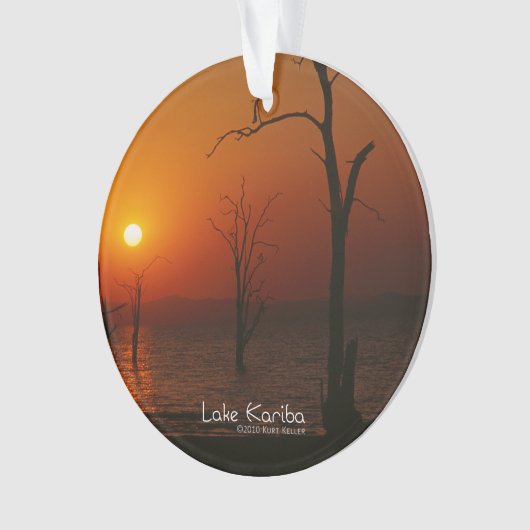 Le lac Kariba (devant)