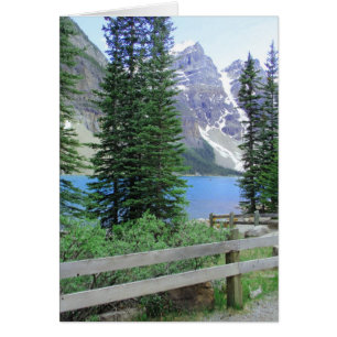 Le lac Moraine