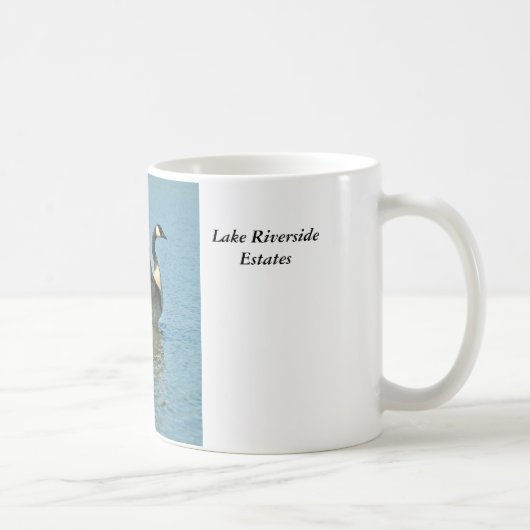 Le Lac Riverside Estates Café Mug (Droite)