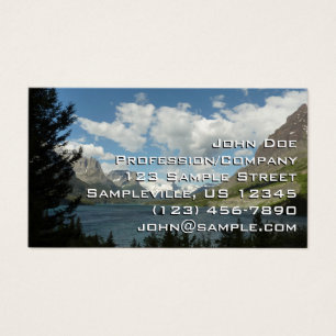 Le lac Saint Mary II du parc national des Glaciers