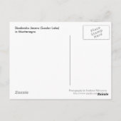 Le lac Scadar au Monténégro Carte postale (Dos)