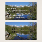 Le lac Sprague II du parc national Rocky Mountain (Devant & derrière)