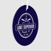 Le lac Supérieur, ville faite sur commande, nom, (devant)